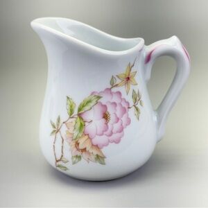 Vintage Limoges France Floral Creamer